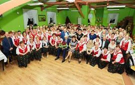Koła Gospodyń Wiejskich pożegnały uroczyście Wójta Adama Marciniaka