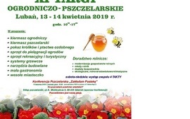 13-14.04.2019 XI Targi Ogrodniczo-Pszczelarskie – Lubań