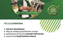 Powszechny Spis Rolny będzie prowadzony w całej Polsce od 1 września do 30 listopada...