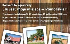 Konkurs fotograficzny „Tu jest moje miejsce – Pomorskie!