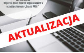 Gmina Człuchów ogłasza nabór otwarty wniosków  w Konkursie Grantowym Cyfrowa...
