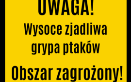 Informacja dla hodowców drobiu.