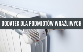 DODATEK DLA PODMIOTÓW WRAŻLIWYCH