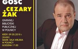 Cezary Żak w Polnicy - zapraszamy na spotkanie!